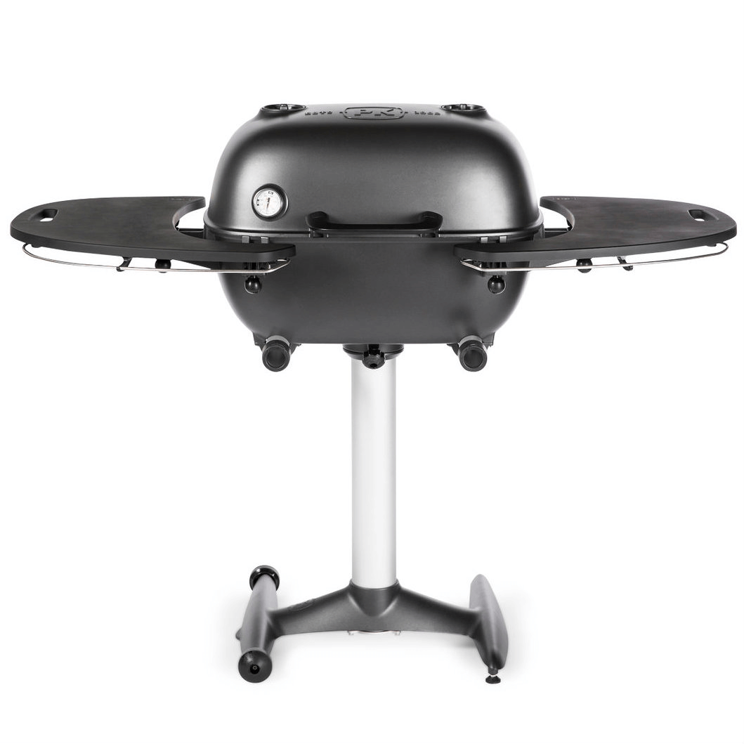 I have the original PK grill, but it’s too low. Can the 360 adjust higher? Thanks